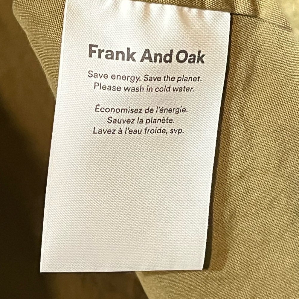 Frank and Oak Green Midi Sleeveless Dress - Large - Picture 11 of 11